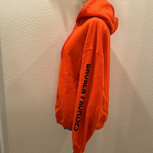 Women’s Broken Promises Could Be Different Orange Hoodie - Picture 6 of 14